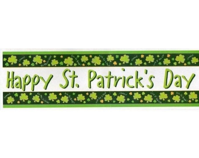St Patricks Giant Party Banner