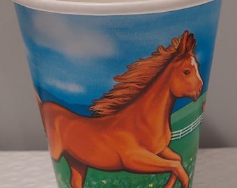 My Horse Party Cups (8) - Pony Party Supplies