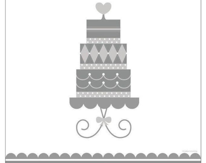 Forever Sweet Wedding Themed Table Cover