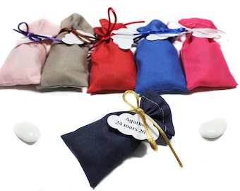 Battesimo Matrimonio Ballotin con confetti sacchetti