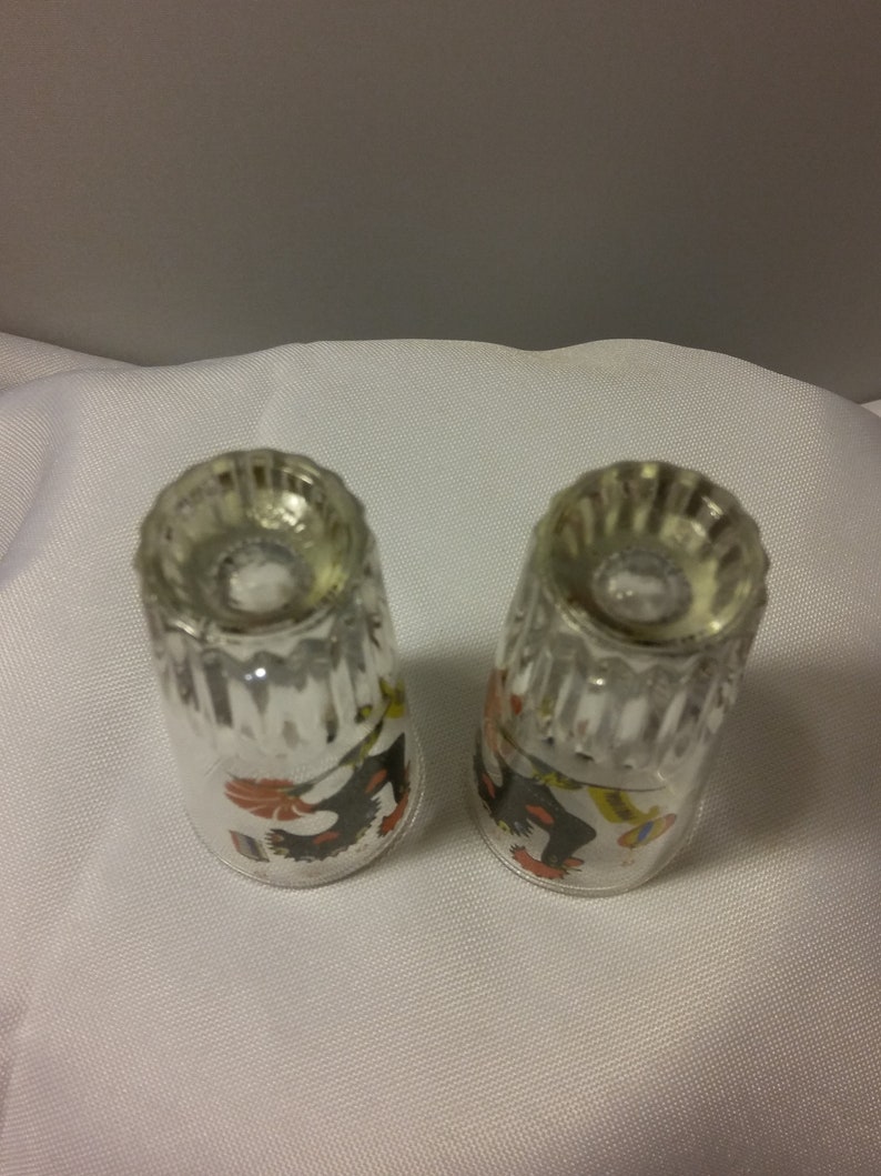 Portugal Atlantis Crisal Shot Glasses Good Luck Rooster