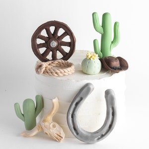 Fondant Western Cake Toppers- Shop New!