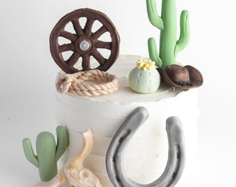 Fondant Western Cake Toppers- Shop New!