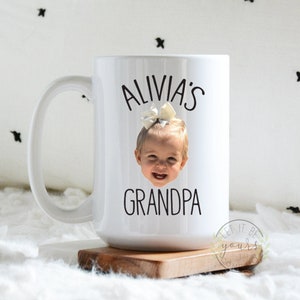 Personalized Grandparent Gift, Baby Photo Gift, Christmas Gift, Photo Gift, Coffee Mug, Gift For Grandma,Grandpa Gift, Gift For Grandparents