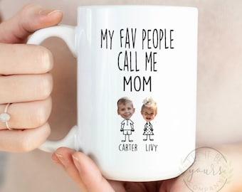 Personalized Mom Gift, Baby Photo Gift, Mother's Day Gift, Mother's Day Gifts, Grandma Coffee Mug, Photo Gift For Mom, Custom Mug For Mom,