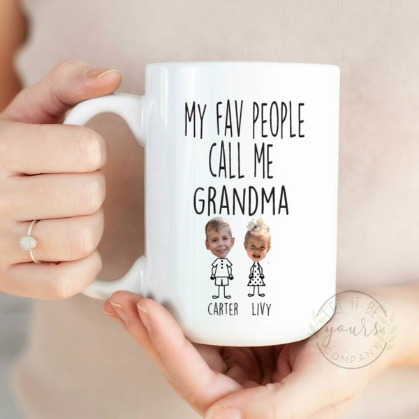 Personalized Mother's Day Gift, Gift For Grandma, Gift From Grandchildren, Personalized Grandma Gift, Gifts For Her, Mothers Day Gift