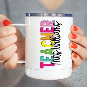 Personalized Teacher Coffee Mug - Teacher Appreciation Gift