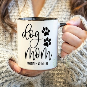 Personalized Dog Mom Mug, Dog Lover Gift, Custom Dog Mug, Dog Mom Gift, Dog Lover Mug, Dog Mom Coffee Mug, Dog Mom, Dog Mama, Personalized