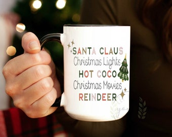 Christmas Mug, Holiday Coffee Mug, Christmas Gifts