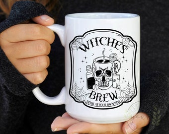 Halloween Coffee Mug, Fall Mug, 052
