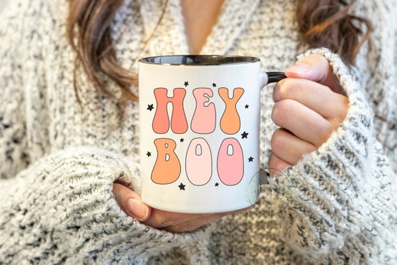 Cute Fall Coffee Mug, Halloween Decor, 048