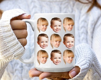 Father's Day Mug - Personalized Gift For Dad - Custom Father's Day Present - Gift For Grandpa - CustomBaby Photo Face Mug