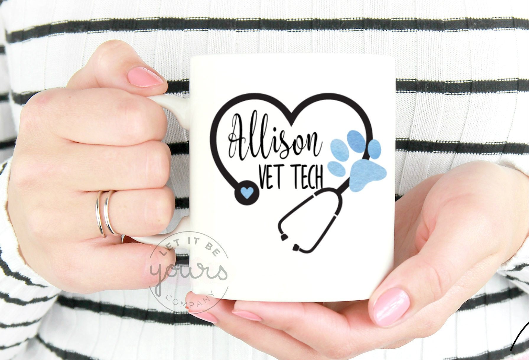 Vet Tech Appreciation Gift Vet Tech Mug Vet Tech Gifts Etsy