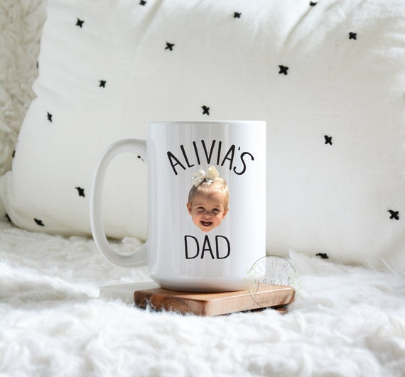 Personalized Dad Gift, Baby Photo Gift, Fathers Day Gift, Gift For Dad, New Dad Gift, Photo Gift For Dad,Custom Mug For Dad, Fathers Day Mug