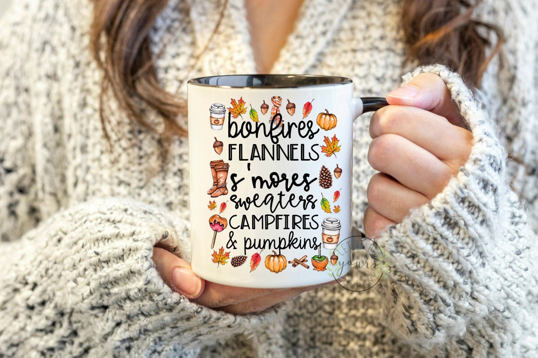 Fall Mug, Fall Coffee Mug, Pumpkin Spice Latte, Pumpkin, Autumn Mug ...