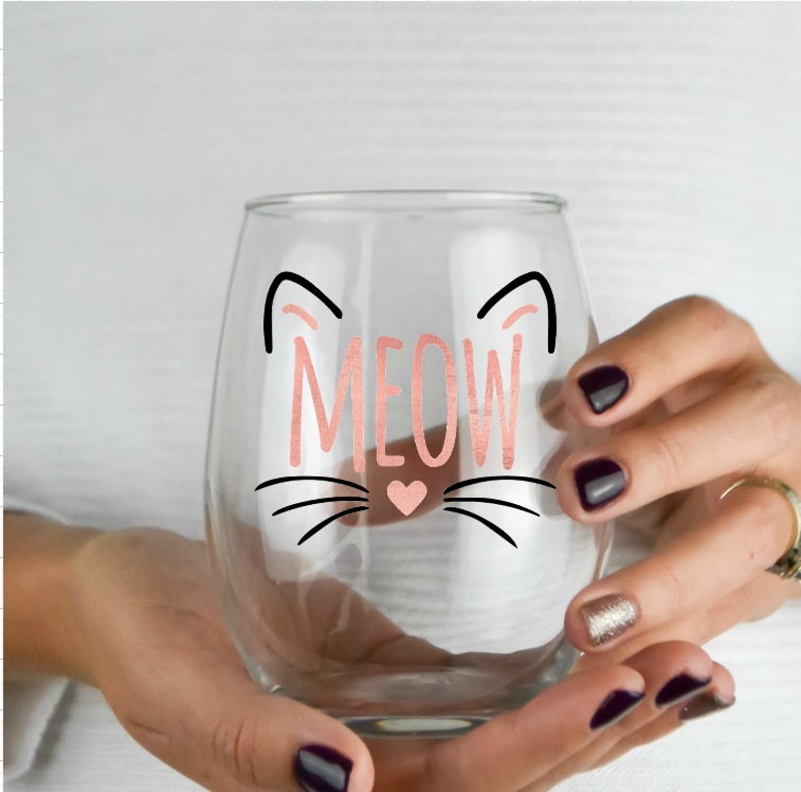 Meow Wine Glass Meow Wine Glass