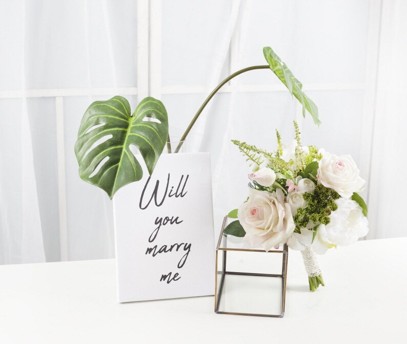 1 stem Artificial Monstera Leaf / Home decor plant