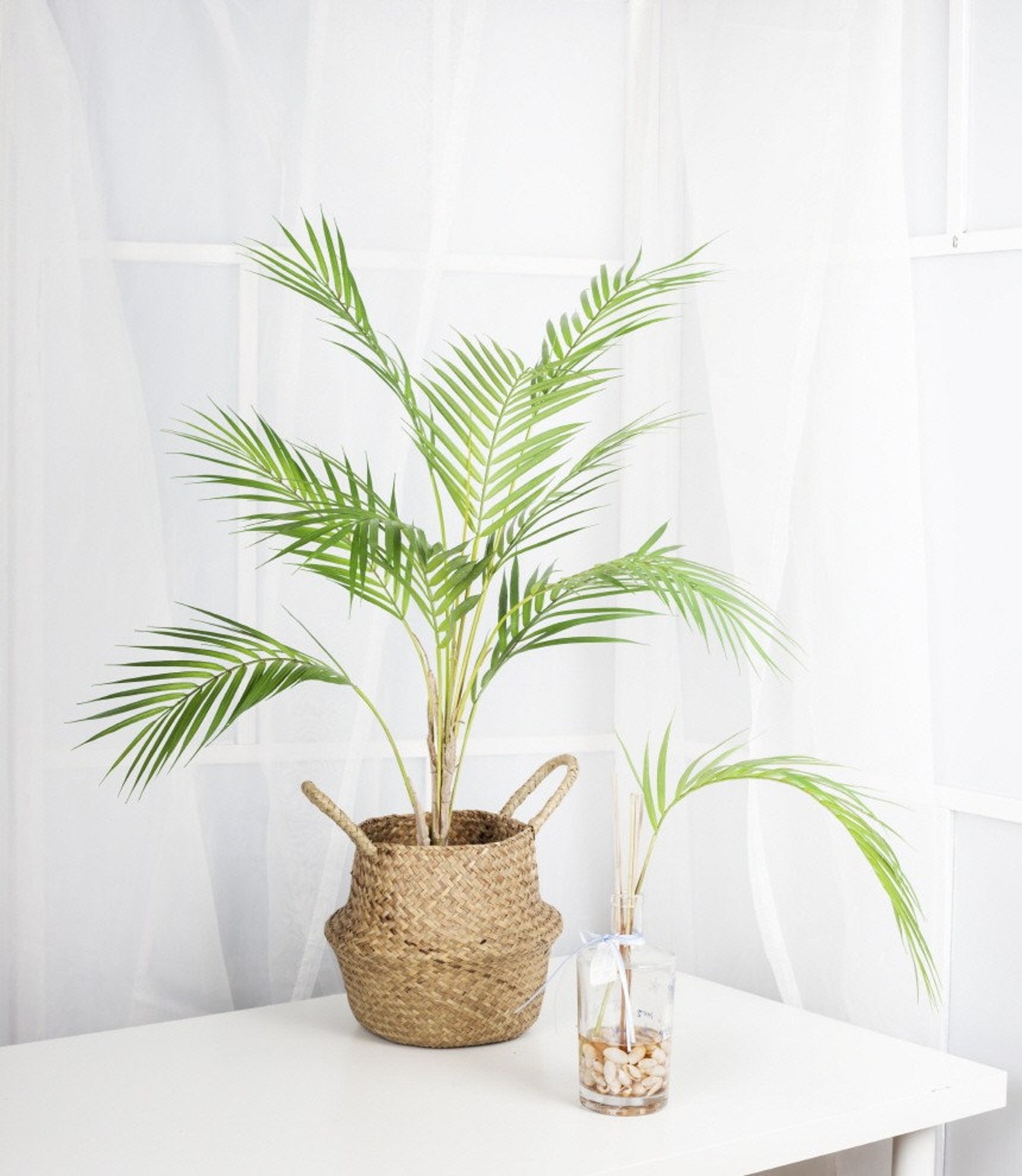 Artificial Areca Palm Leaf / Faux Palm Leaves Stem / Fake Etsy Canada