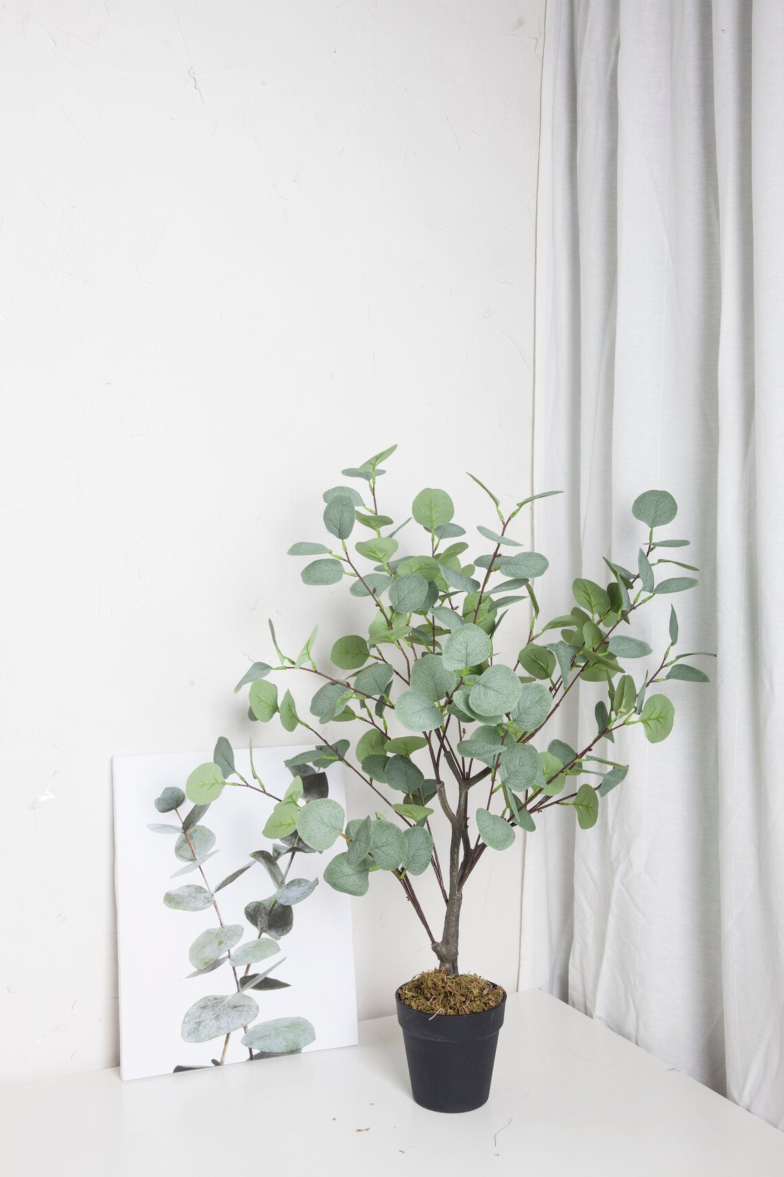 Artificial Eucalyptus Tree 31 Tall / Artificial Plants / Etsy