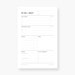Daily Planner 5.5 X 8.5 Half Sheet Printable PDF Instant Download to Do ...