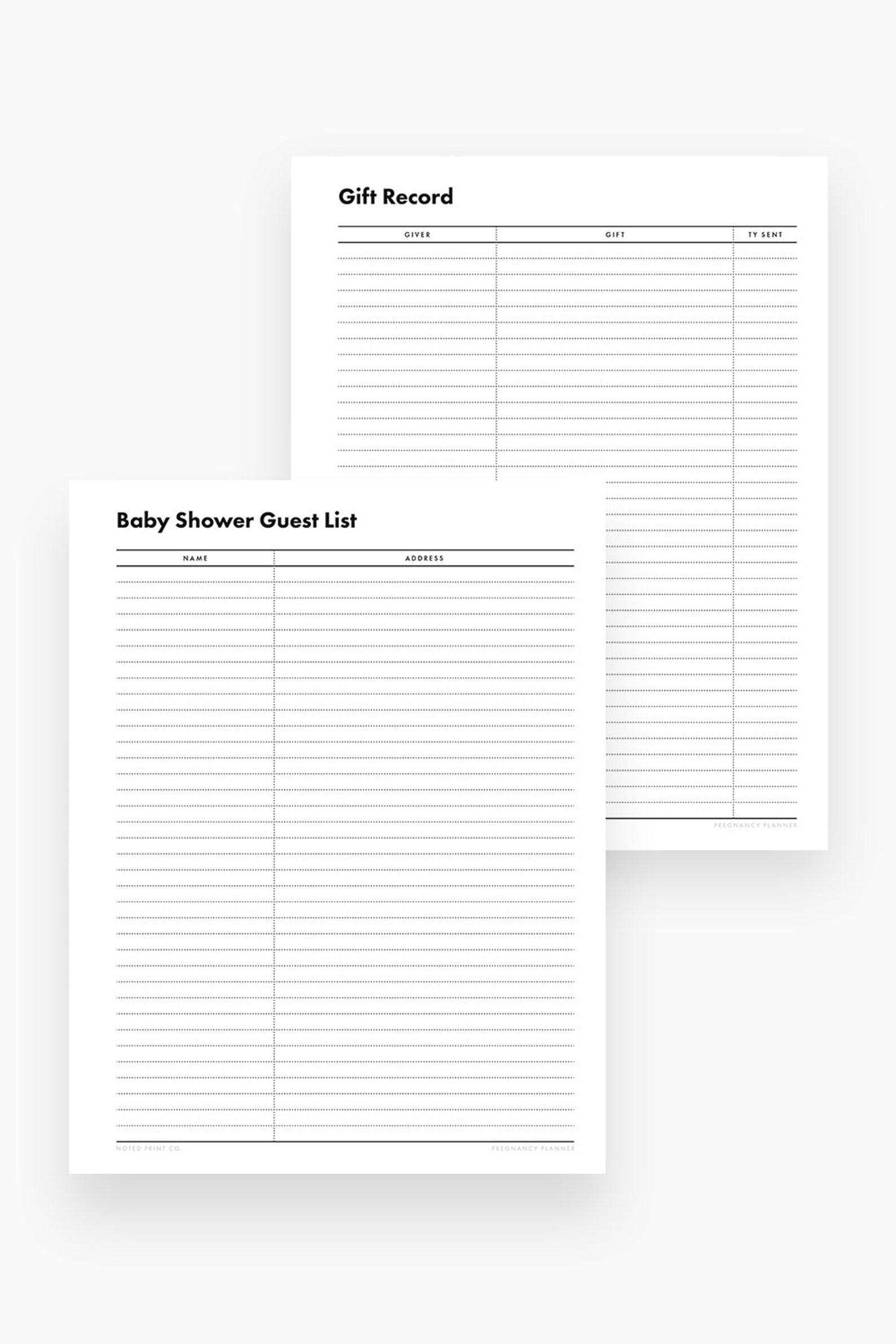 Printable Pregnancy Planner / Modern Pregnancy Binder Kit - Etsy