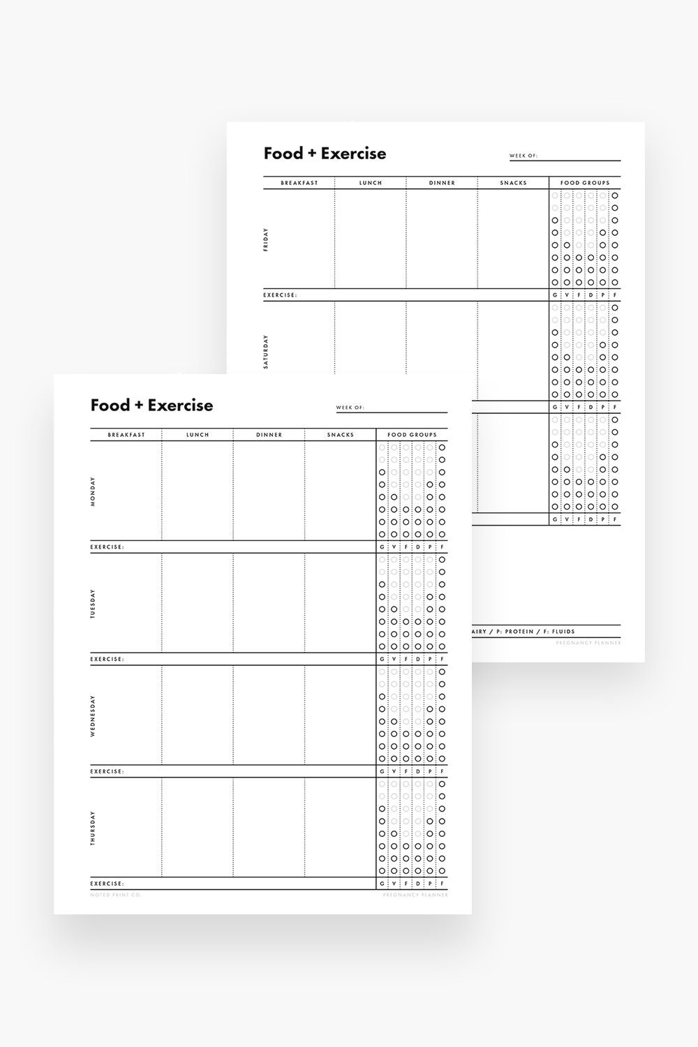 Printable Pregnancy Planner / Modern Pregnancy Binder Kit - Etsy