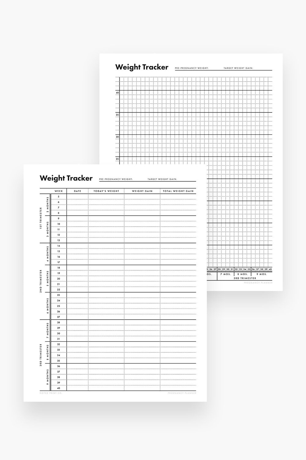 Printable Pregnancy Planner / Modern Pregnancy Binder Kit - Etsy