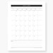 Monthly Calendar Printable Minimalist Planner Modern Organizer 8.5 X 11 ...