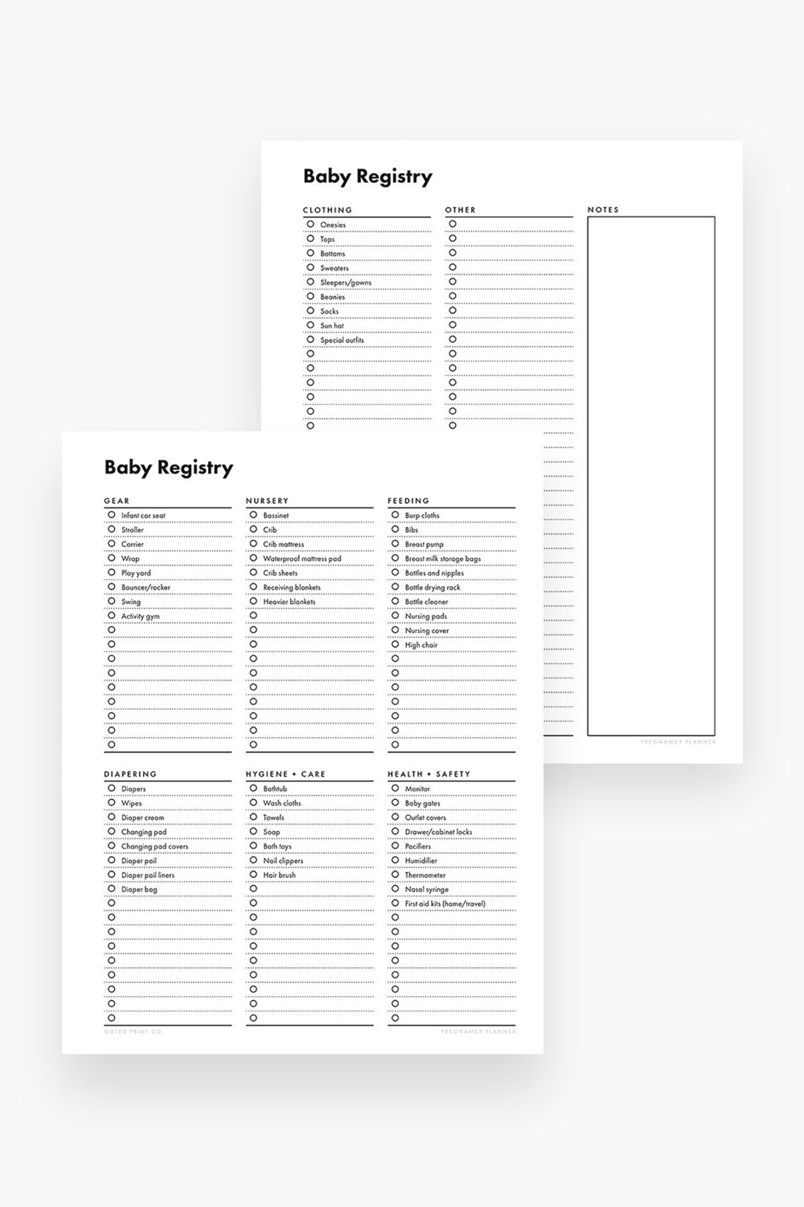 Printable Pregnancy Planner / Modern Pregnancy Binder Kit - Etsy