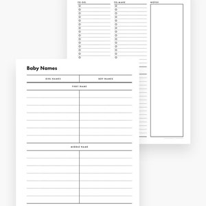 Printable Pregnancy Planner / Modern Pregnancy Binder Kit - Etsy