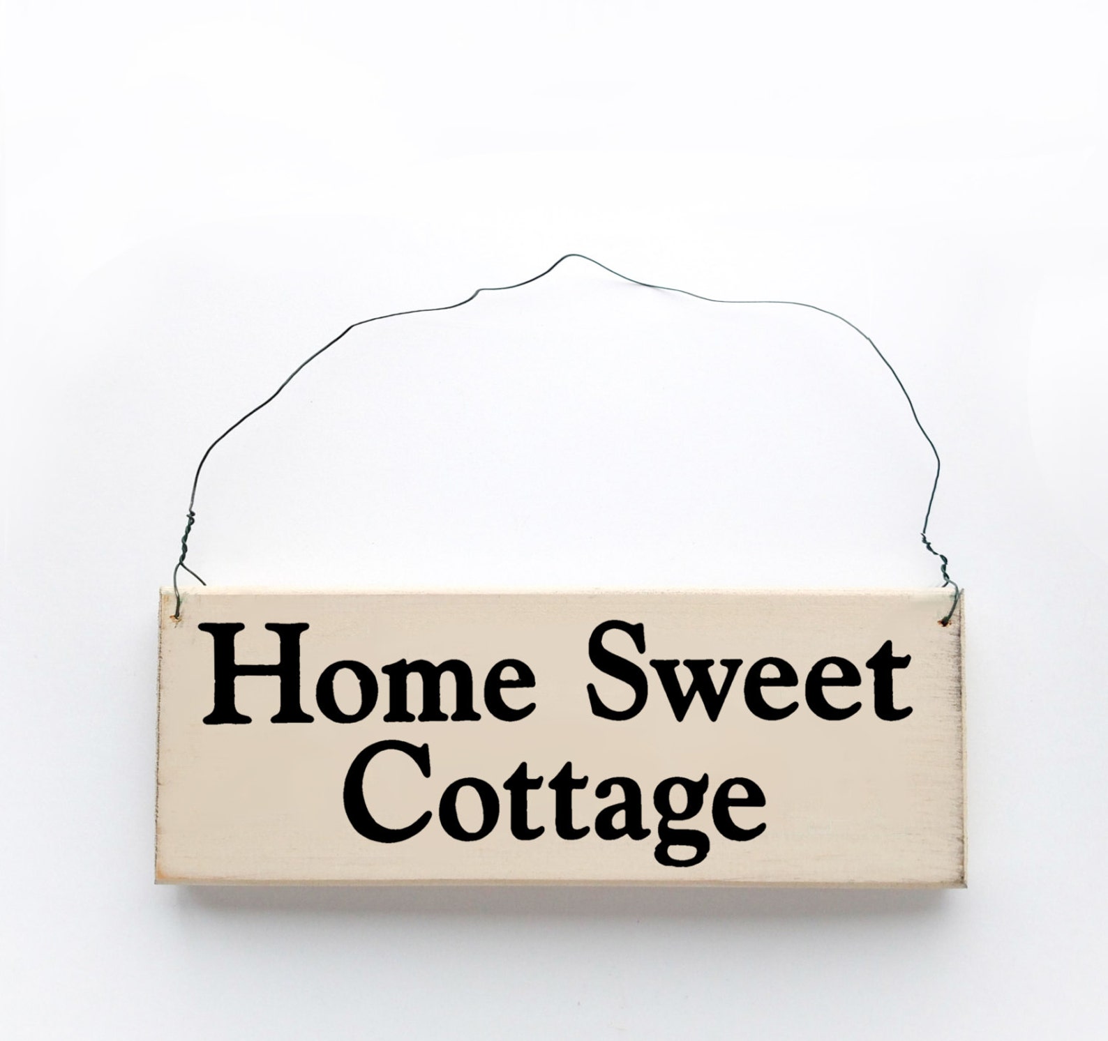 Wood Sign Saying Home Sweet Cottage Etsy