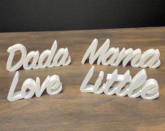Custom 3D Text Sign