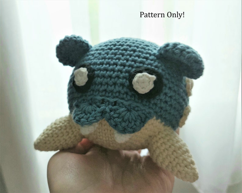 Spheal the Pokemon Crochet Pattern Only Etsy