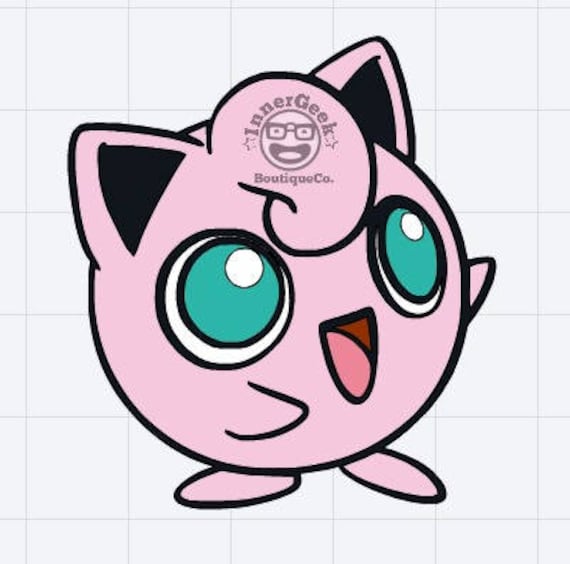 Download Items similar to Pokemon Jigglypuff SVG File, svg, svg ...