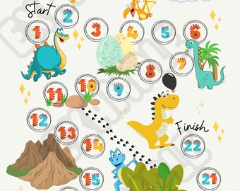 Printable Dinosaur Potty Chart, Dinosaur Potty Chart, Instant Download ...