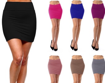 mini pencil skirt qvc