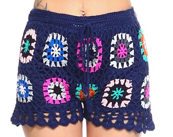Crochet Beach Shorts | Etsy