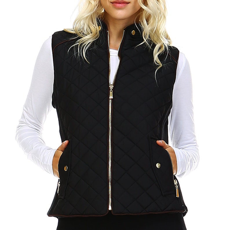 zip up vests