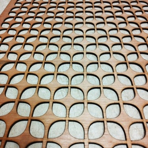 Unfinished Ventilation panels - decorative air grille Decorative cover decorative laser cutting panel raw wood.