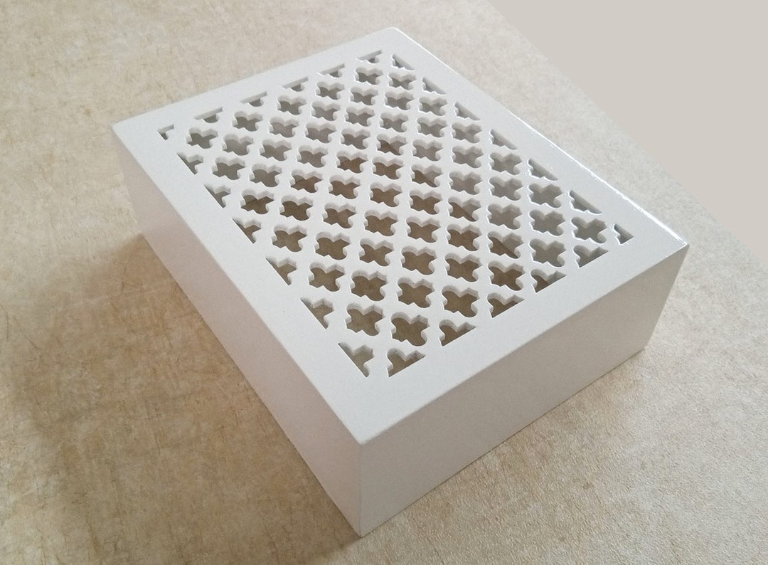 Handmade Doorbell Covers Wood White Doorbell Cover Box Alarm Box Cover