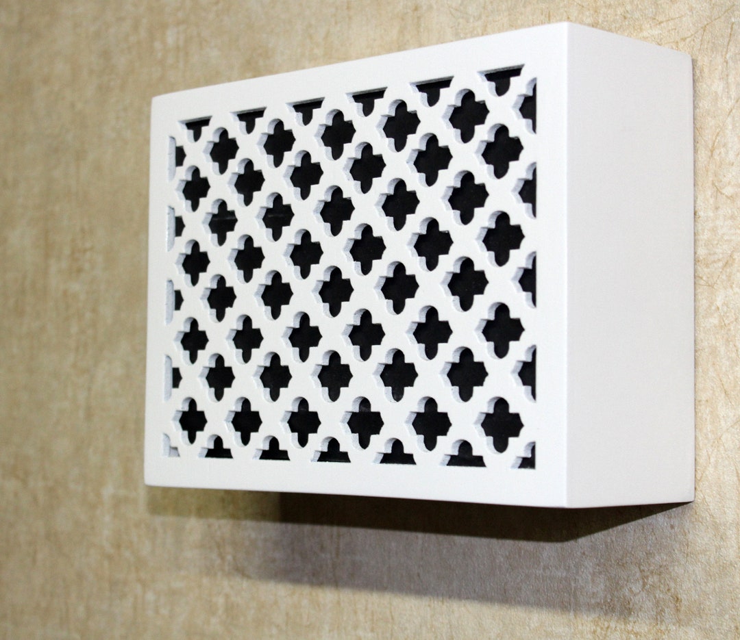 Wood Doorbell Cover Box, Modern Tropical Design, Decorative Door Bell