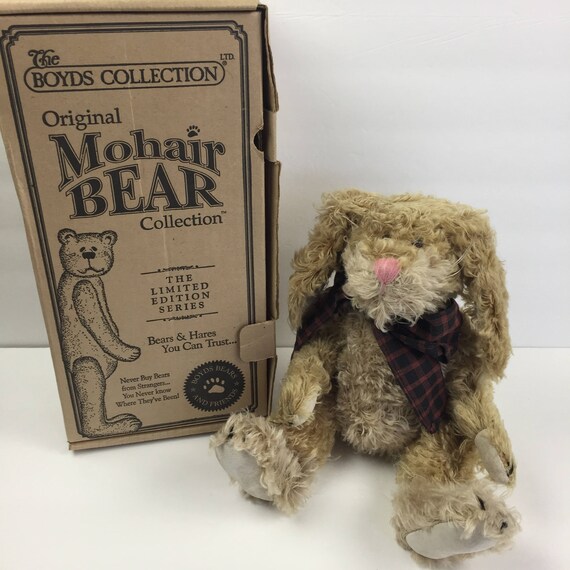 mohair bear collection