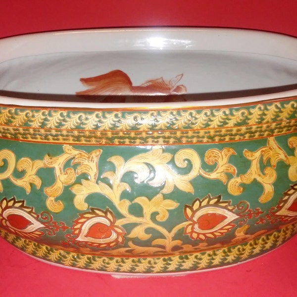 Foot Bath Planter Green Etsy