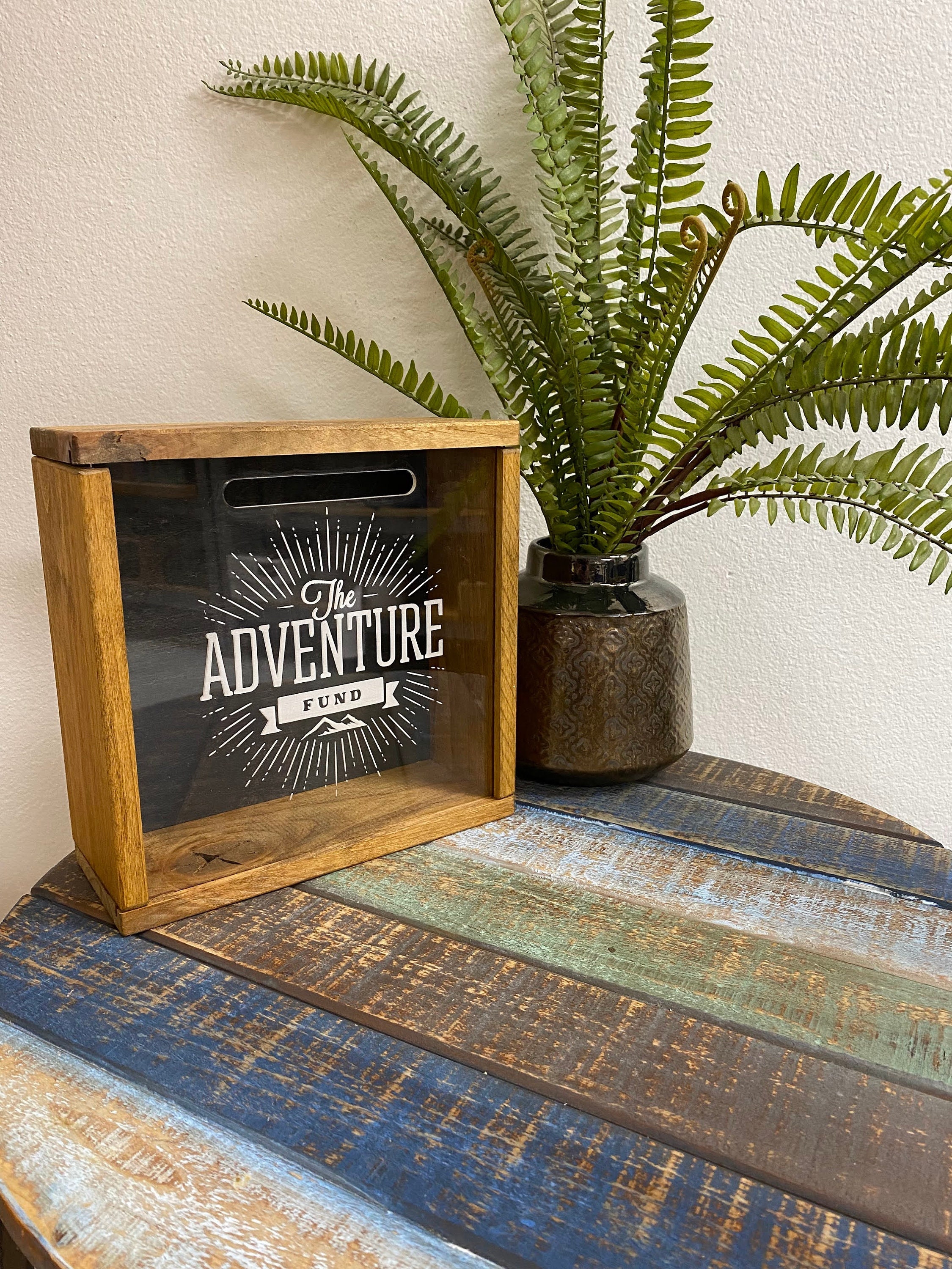 Adventure Fund Coin Bank – Olivia Grace Paper