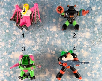RARE - Vintage 1991 Galoob Toys - Trash Bag Bunch - Assorted PVC