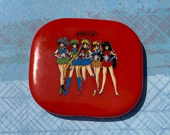 Sailor Moon Super S Red Mirror and Comb Compact - Super RARE - Sailor Moon Collectible