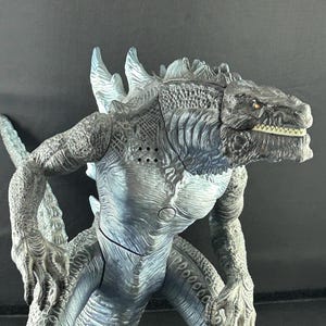 Vintage 1998 Godzilla 11&quot; Action Figure Toy With Sound 1998 Toho Co. Trendmasters.  Working Sound