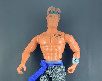 Max Steel Panther Claw 11" Action Figure Vintage Mattel 1998 - Articulated Action Figure