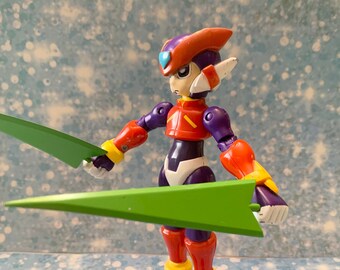 Mega Man Purple Zero Version 2 - 2005 Jazwares Capcom - 6