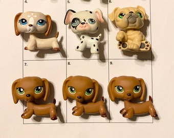 LPS Collectible Replacement Single Figure Habro Blue Eyes Littlest Pet Shop Collector Toy Dachshund #2163 Walkables OOP Out of Package & Print Retired Loose LPS Collectible Replacement Single Figure Habro Blue Eyes Littlest Pet Shop Collector Toy Dachshund #2163 Walkables OOP Out of Package & Print Retired Loose